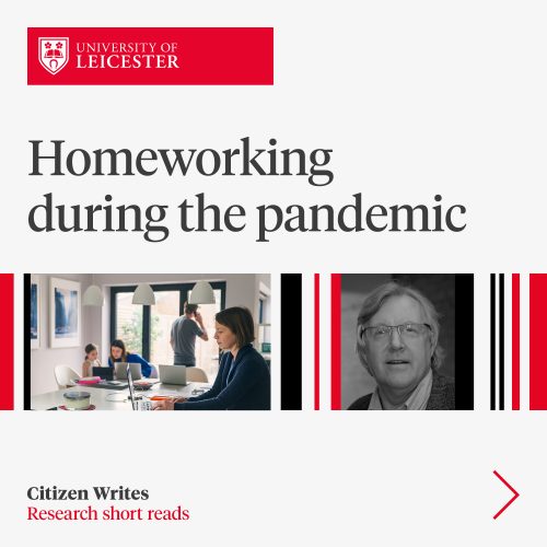 Homeworking during the pandemic image