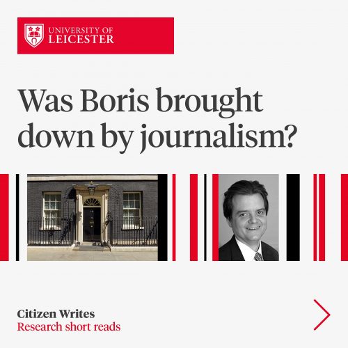 Was Boris brought down by journalism