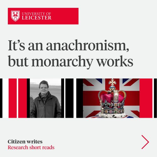 It's an anachronism, but monarchy works