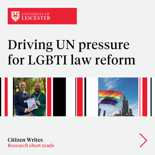 UN pressure for LGBTI law reform blog image